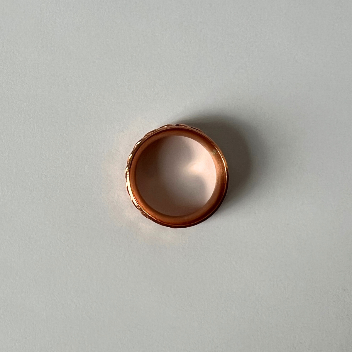 Rastlös ro FR-001 uppifrån, visar ringen ovanifrån.